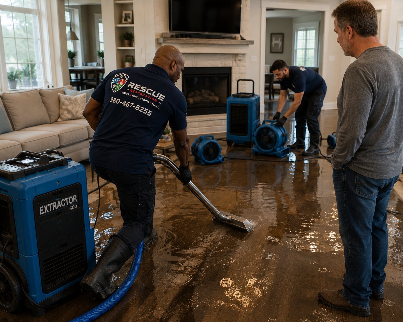 Rescue Restoration field work